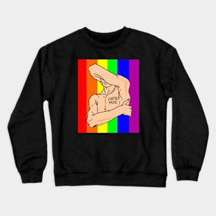 Lgbtq pride always Crewneck Sweatshirt